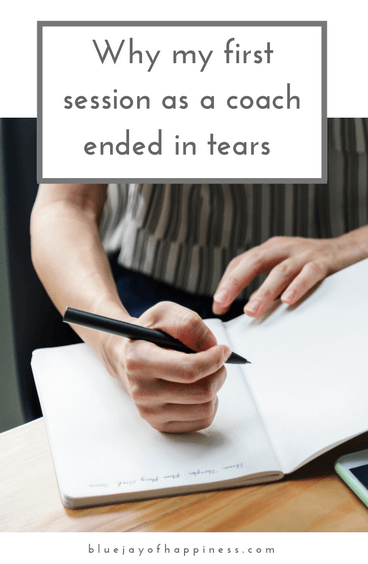 Why my first session as a coach ended in tears (and what I learnt)